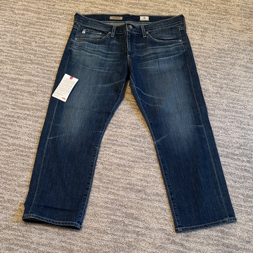 AG Adriano Goldschmied Indigo Ankle Jeans